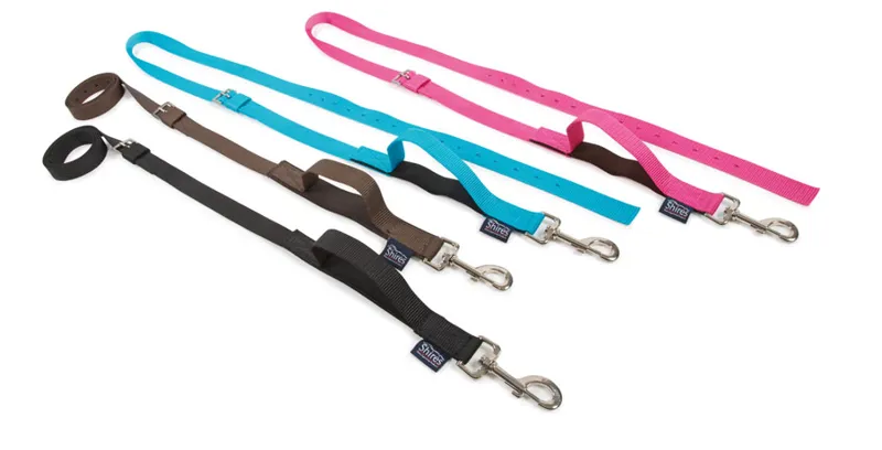 Shires Nylon Side Reins Brown